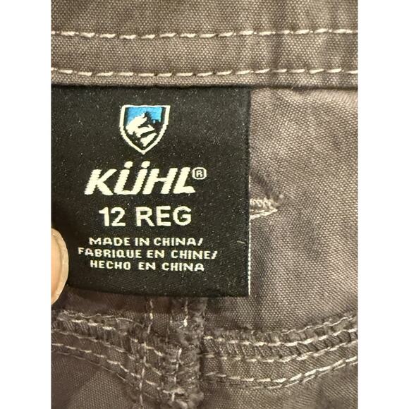 Kuhl Splash Roll Up Cargo Pants Mid Rise Outdoor Gray 6065 Womens 12 Regular - Picture 2 of 8